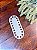 Base Couro Oval 5x12cm Bege - Imagem 1