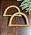 Alça Rattan Meia Lua 15x10,5cm - Par - Caramelo - Imagem 1