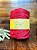 Fio Néctar 3mm - 500g-300m - Poliéster - Vermelho Lurex Dourado - Imagem 1