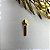 Cursor/Puxador Metal #5 p/Ziper Teflon Médio - Dourado - Imagem 1