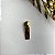 Cursor/Puxador Metal p/Ziper Teflon - Dourado (S) - Imagem 1