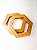 Alça Madeira Hexagonal/Sextavada Pequena 14x14x1cm (Jequitibá) - Imagem 1