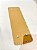 Base Retangular Montana 30x10cm-Bege/Niquel - Imagem 1