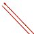 Agulha Trico Plastico 35cm Circulo - 4,0mm - Vermelho - Imagem 1
