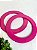 Alça Resina Redonda Larga - Hot Magenta - Imagem 1