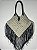 Kit Bolsa Donatella-Néctar 3mm-Amendoa/Preto (Crochetando Amigas) - Imagem 2