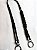 Alça de Ombro Corda Macramê - 85cm - Preto/Ônix - Imagem 1
