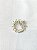 Broche Perola c/Strass 4cm NIQUEL - Imagem 1