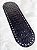 Base Couro Oval Croco 10x30cm Preto - Imagem 1