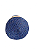 Fio Néctar 3mm - 500g-300m - Poliéster - Azul Lurex Multicolor - Imagem 2