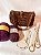 Kit Bolsa Canoa Quebrada Néctar 5mm Roxo-Pólen Crochê - Imagem 1