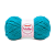 Fio Mollet Circulo 200m 100g - Cor 2194 Turquesa - Imagem 1
