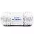 Fio/Lã CISNE MODERNO 100g 120m 100% Poliester 000B Branco - Imagem 1
