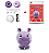 Kit Amigurumi - Bicho Bola 2 - Hipopótamo Nina - Imagem 2