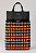 Kit Bolsa Boss - Fio Malha Pólen  Ocre e Preto-Couro Preto/Ônix (Déa Fios-Aula Inclusa) - Imagem 1