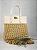 Kit Bolsa Famme - Fio Néctar 5mm Capim Claro-Couro Bege /Dourado (Déa Fios-Aula Inclusa) - Imagem 1