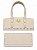 Kit Office Sintético Montana 28x11cm Base 10x25cm Déa Fios Bege/Dourado - Imagem 1