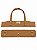 Kit Office Sintético Montana 40x7cm  Base 8x40cm Déa Fios Caramelo Escuro/Dourado - Imagem 1