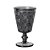 CJ 6 TAÇAS VIDRO P/ÁGUA SQUARE CINZA 250ml - Imagem 2