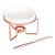 RECHAUD QUEIJO BRIE FACA CERAMICA D16XA11,7CM COR ROSE - Imagem 1
