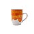 CANECA DE PORCELANA C/ INFUSOR LARANJA 330ML - Imagem 3