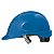 Capacete Steelflex Azul Casco Turtle Suspensão e Jugular - Imagem 1