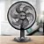 Ventilador De Mesa Mallory Turbo Compacto 30cm 6 Pás 127v - Imagem 2