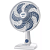 Ventilador De Mesa 6 Pás Super Power Vsp-30-w Mondial Branco Cor Das Pás Branco/azul Escuro 127v - Imagem 1