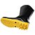 Bota de PVC Vulcaflex Marluvas Antiderrapante 110VFLEX Preta Soldado Amarelo CA42291 - Imagem 3