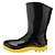 Bota de PVC Vulcaflex Marluvas Antiderrapante 110VFLEX Preta Soldado Amarelo CA42291 - Imagem 2