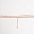 Colar Chocker Riviera Rose Laser Banhado Ouro 18k - Imagem 1