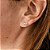 Conjunto Olho Grego Banhado Ouro 18k - Imagem 2