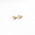Conjunto Olho Grego Banhado Ouro 18k - Imagem 1