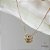 Conjunto Olho Grego Banhado Ouro 18k - Imagem 5
