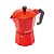 CAFETEIRA ITALIANA PARA 03 CAFES VERMELHA DASSHAUS - Imagem 1