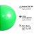 Bola de pilates 65cm verde para fisioterapia e alongamentos - Imagem 7