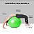 Bola de pilates 65cm verde para fisioterapia e alongamentos - Imagem 4