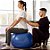 Bola Pilates Azul 65cm Dasshaus Anti-Estouro 200kg - Imagem 7