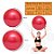 Bola de Pilates 75cm Vermelho - Imagem 3