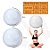 Bola de Pillates 65cm Transparente - Imagem 3