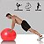 Kit Bola De Pilates Vermelha 65 Cm mais Bomba de Ar Dasshaus - Imagem 3
