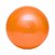 Bola Suiça Pilates Laranja 75cm Dasshaus + Bomba De Encher - Imagem 1