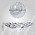 Fruteira Tigela De Vidro Cristal Para Centro de Mesa 32cm - Imagem 3