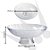 Fruteira Vidro Decor Mesa Chique Minimalista 25,5cm - Imagem 3