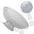 Fruteira Vidro Decor Mesa Chique Minimalista 25,5cm - Imagem 4