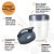 Kit Copo 530ml e Tampas Vedação Compatível com Nutribullet - Imagem 2