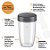 Kit Copo 700ml e Tampa de Vedação Compatível com Nutribullet - Imagem 2