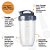 Kit Copo 700ml e Tampa Fliptop Compatível com Nutribullet - Imagem 2