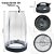 Kit Copo 700ml e Tampa Fliptop Compatível com Nutribullet - Imagem 4