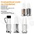 Kit Copo 530ml e Tampa Fliptop Compatível com Nutribullet - Imagem 3
